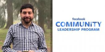 El egresado Cristian Arenal, premiado por su liderazgo en Facebook